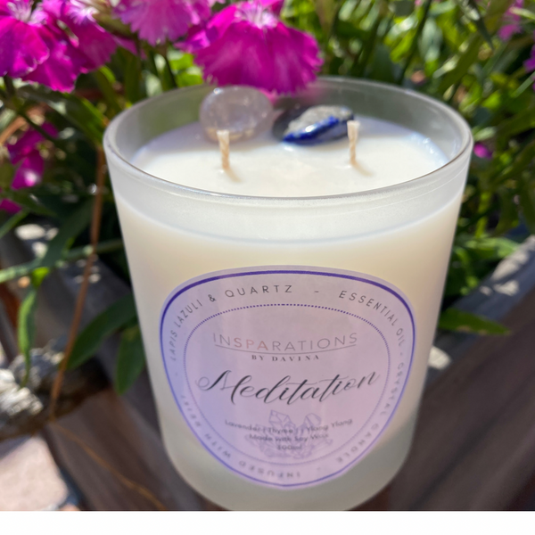 Reiki Crystal Candles