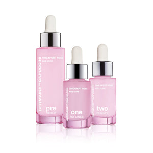 An anti ageing peel and serum set for lines and wrinkles